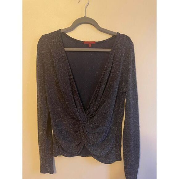 BKE Red Blouse (SZ L) - Picture 1 of 4